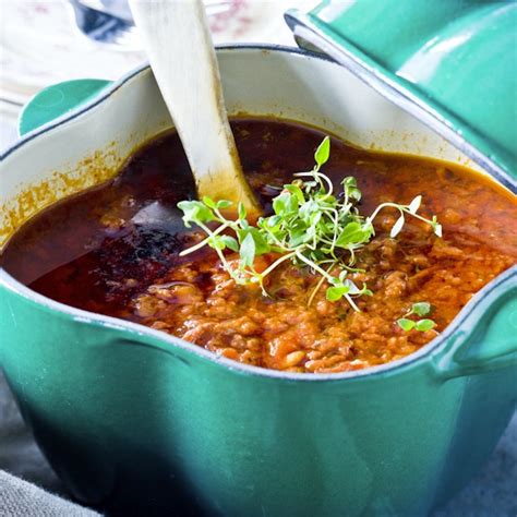 Mustig köttfärssås långkok